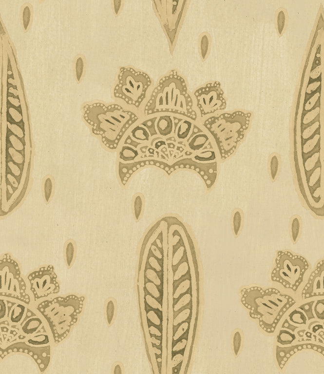 MINDTHEGAP / WOODSTOCK / BETHEL BATIK Antique White WP30075