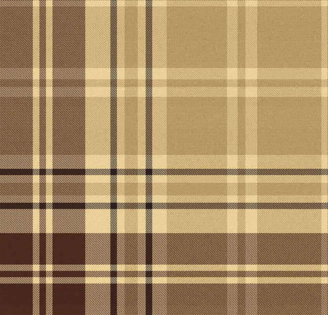 MINDTHEGAP / WOODSTOCK / CHESTERFIELD PLAID Cappuccino WP30080