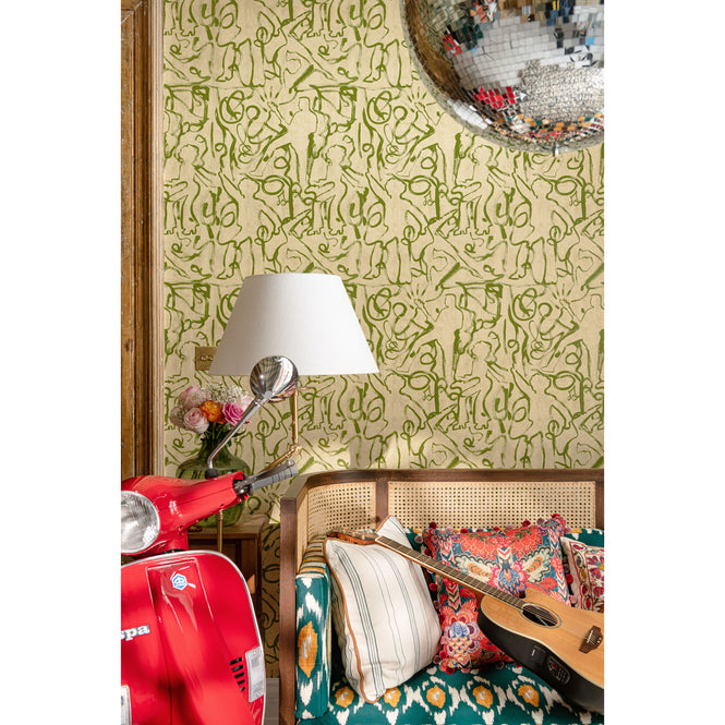 MINDTHEGAP / WOODSTOCK / ON THE STAGE Greenery WP30091