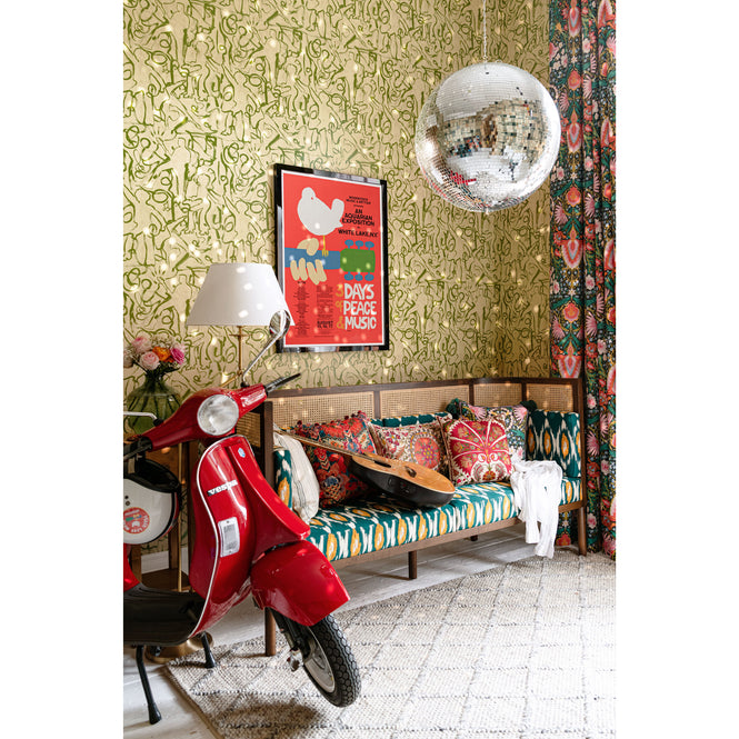 MINDTHEGAP / WOODSTOCK / ON THE STAGE Greenery WP30091