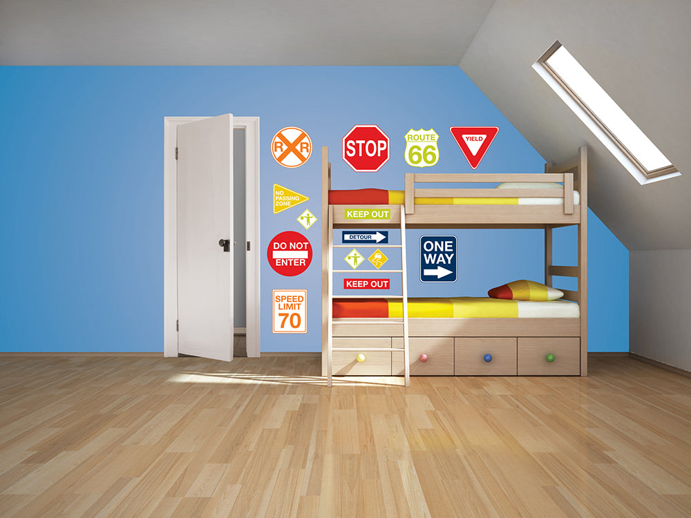 はがせるウォールステッカー WALL POPS! / Road Signs Wall Art