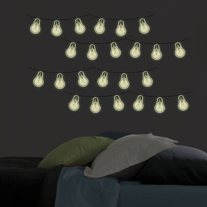 はがせるウォールステッカー WALL POPS! / Bright Ideas Glow in the Dark Wall Art Kit / WPK3016